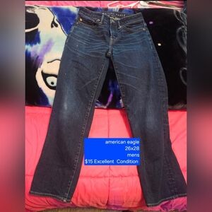 American Eagle Outfitters Men's Blue Boot Cut Jeans